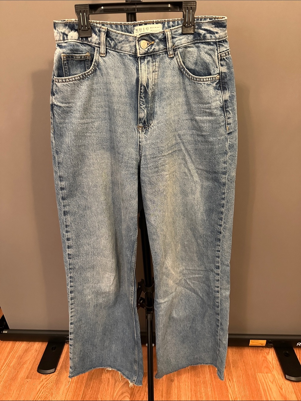Primark Light Blue Wide-Leg Women's Jeans